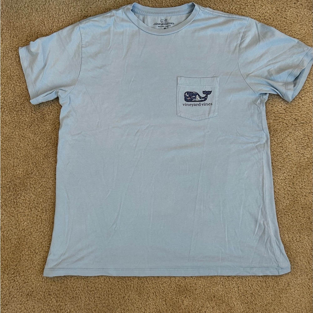 Vineyard Vines Blue Whale Logo Short Sleeve Tee
